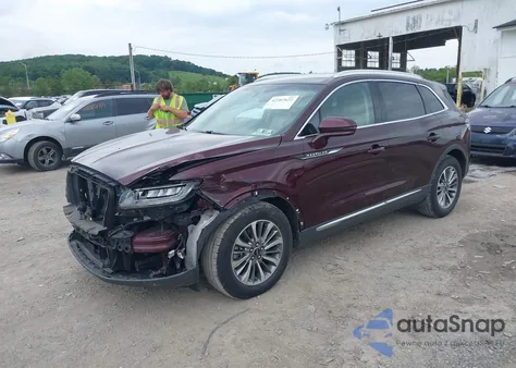 2019 Lincoln Nautilus Select из США, поврежденный, VIN 2LMPJ8K93KBL12188